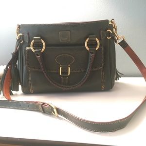 Dooney Bourke forest green purse